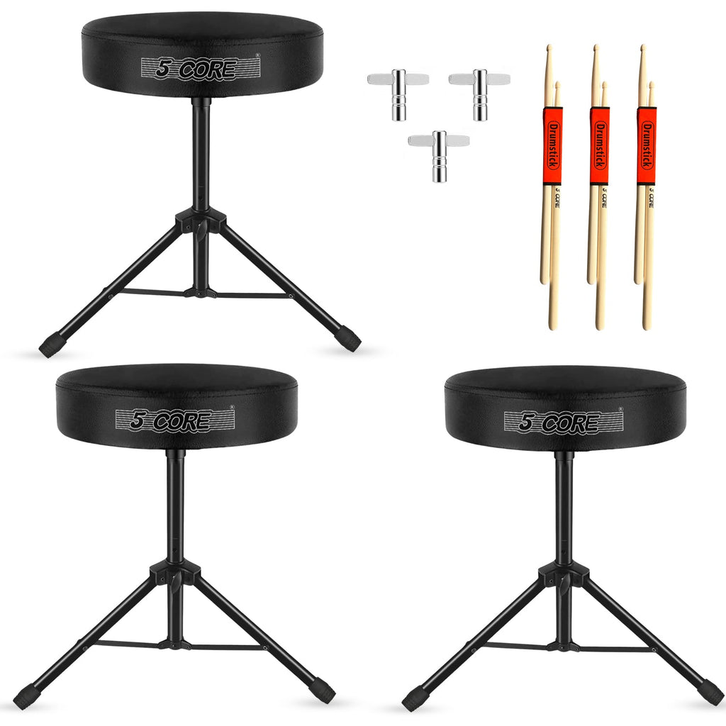 5Core Adjustable Drum Throne Seat