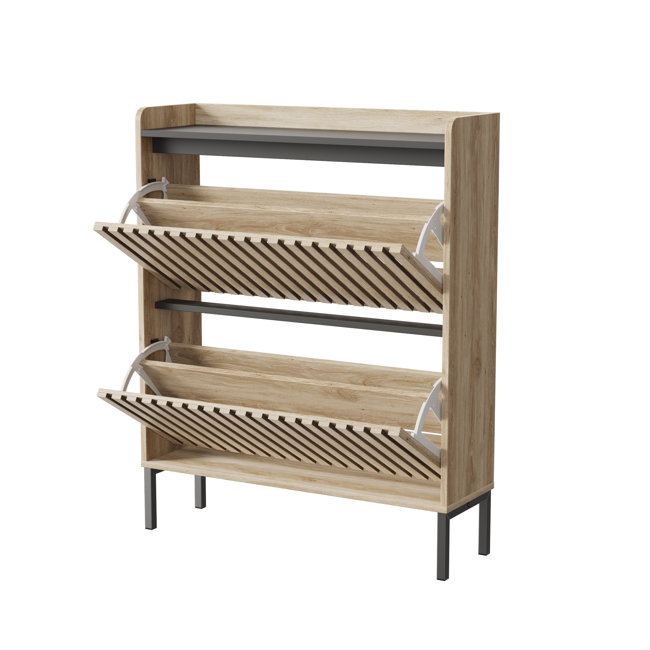 Modern Entry-way Shoe Cabinet