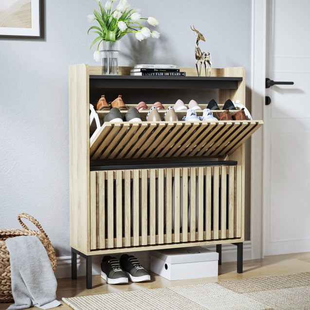 Modern Entry-way Shoe Cabinet